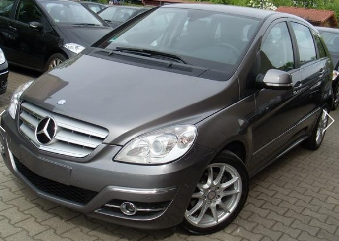 Left hand drive MERCEDES B CLASS B180 CDI DPF